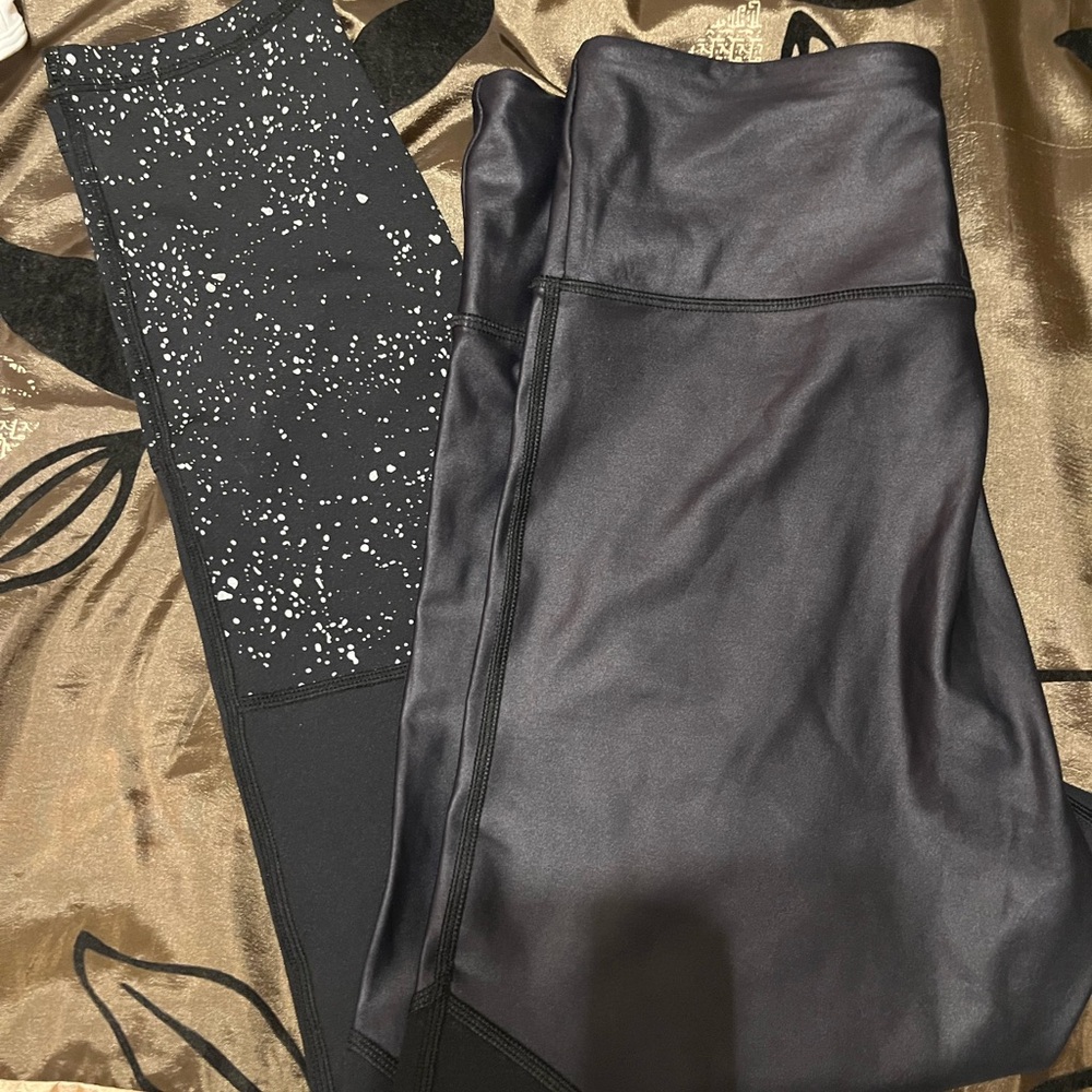 Metallic Reflective Leggings